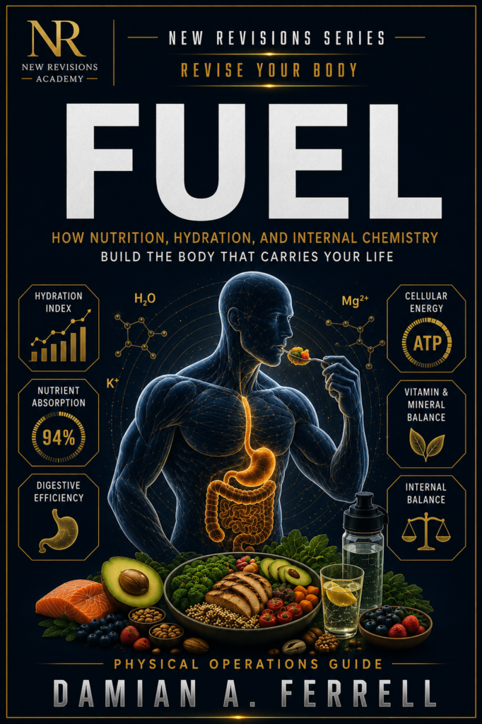 FUEL: How Nutrition, Hydration, And Internal Chemistry Build The Body That Carries Your Life.