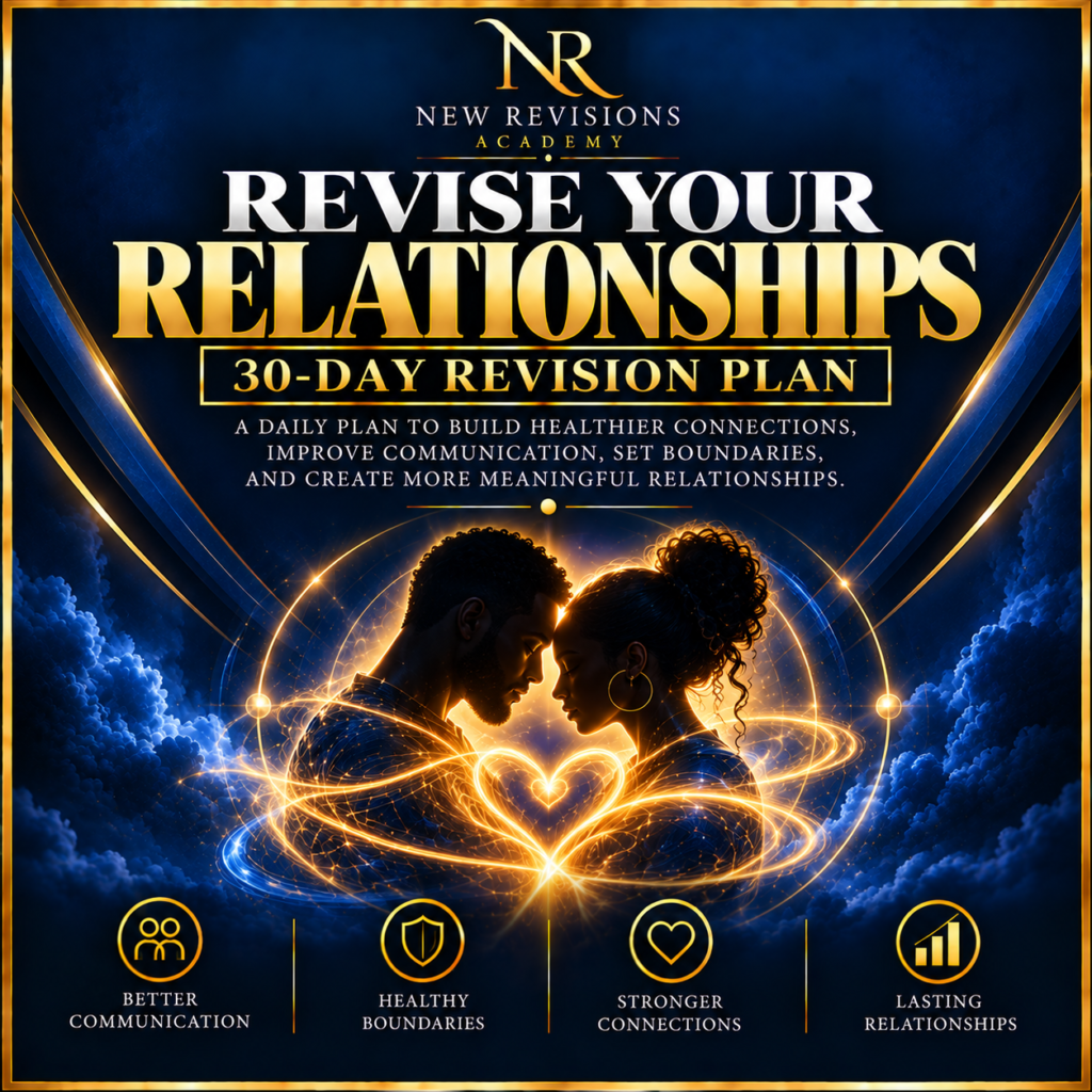 Revise Your Relationships 30-Day Revision Plan